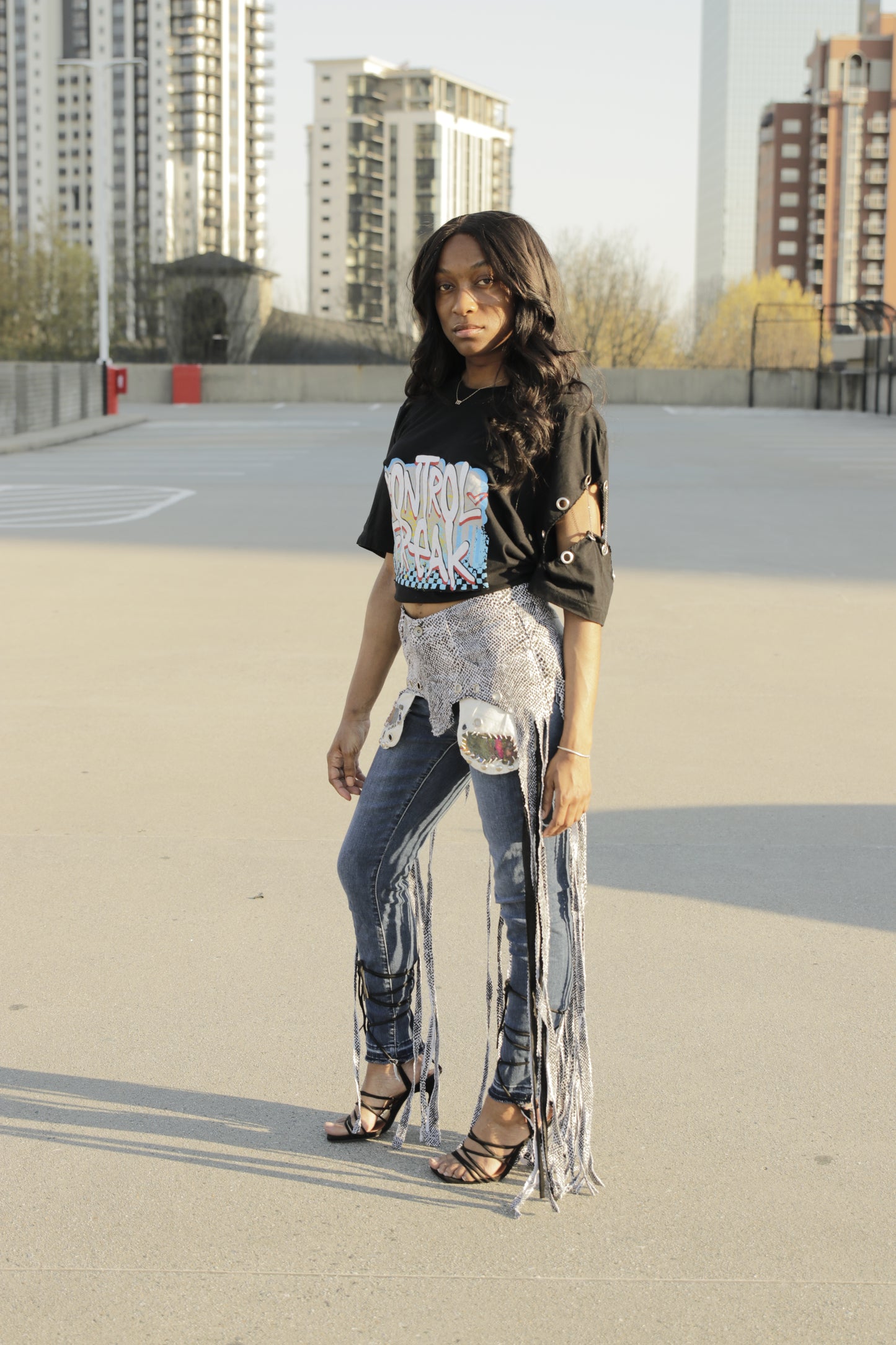 Custom Fringe Waist Belt