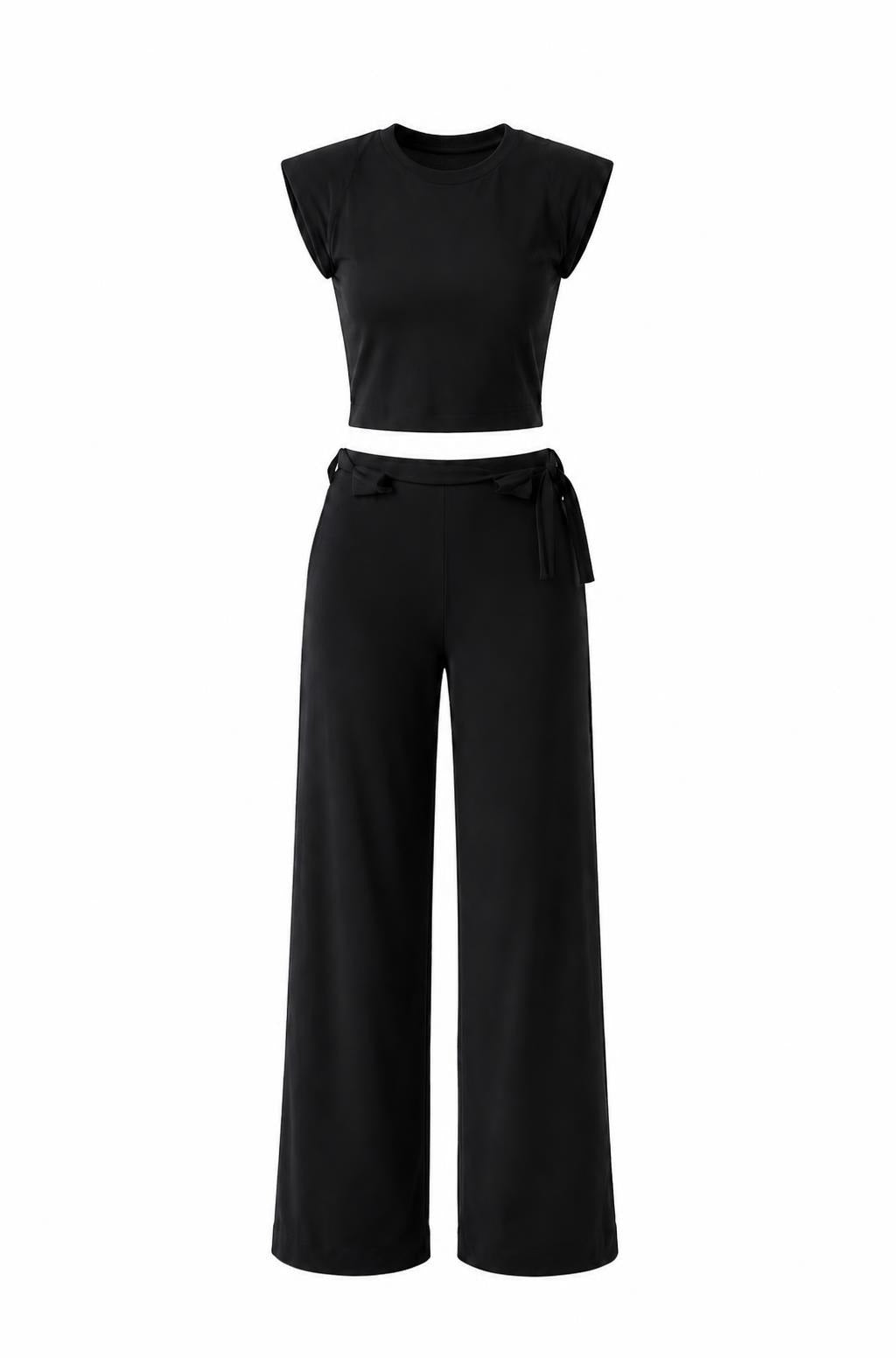 Black Pant Set